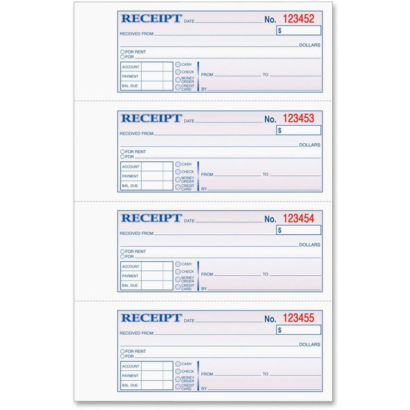 TOPS  Receipt Book 46816
