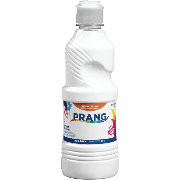 Prang Liquid Tempera Paint - 1 Color(s) - White - 16 oz - 1 Each