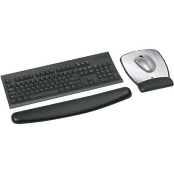3M Gel Wrist Rest - 0.75" Height x 18" Width x 2.50" Depth - Black - 1 Each WR309LE SPR-MMMWR309LE
