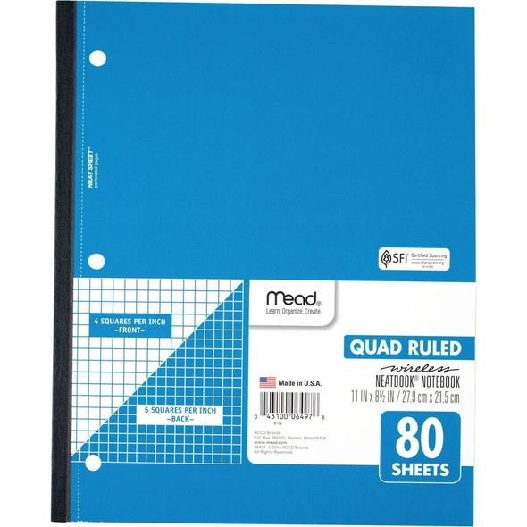Mead  Quadrille/Graph Notebook 06497