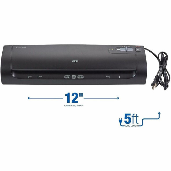 GBC Fusion 1000L 12"Laminator - 3 mil Lamination Thickness - 12" - 1 Each 1703073 SPR-GBC1703073