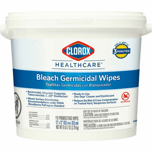 Clorox Healthcare Healthcare Germicidal Wipe 30358