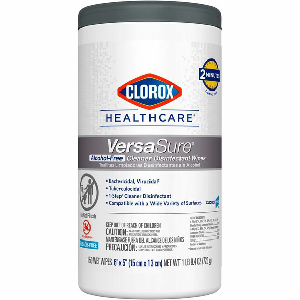 Clorox Healthcare VersaSure Disinfectant Wipe 31758