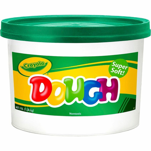 Crayola Super Soft Dough - Modeling, Fun and Learning - Green - 1 Each Crayola Super Soft Dough - Modeling, Fun and Learning - Green - 1 Each