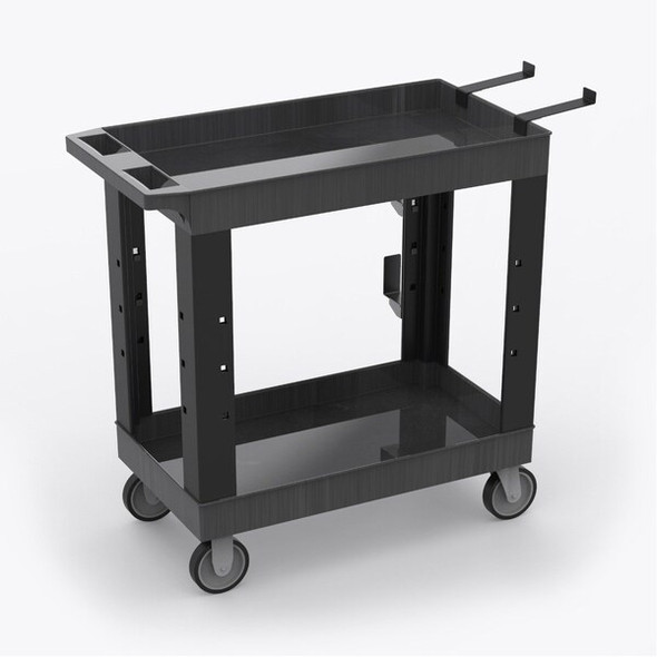 500 lbs. (250 lbs. per shelf, evenly distributed) Load Capacity, 18 in Overall L