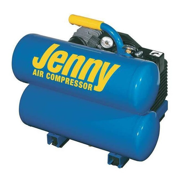 Jenny Air Compressor,2 HP,115V,125 psi AM780-HC4V-115/1