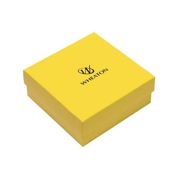 Wheaton CryoFile,Cryogenic Box,Yellow,PK15 W651601
