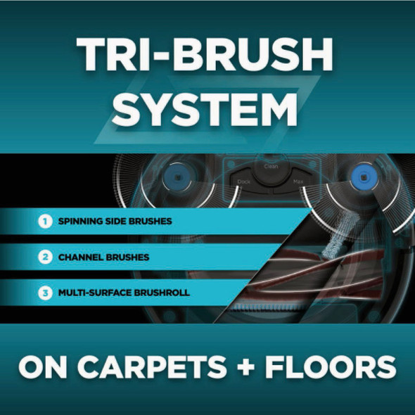 Shark ION 12.4 In. Cleaning Width Robotic Vacuum A73 with Wi-Fi