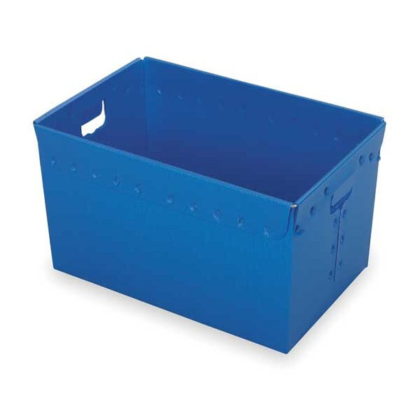 Diversi-Plast NestingTote,23inL,15.625inW,Blue,PK3 39816