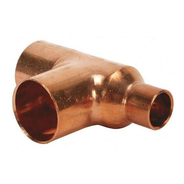 Nibco 3/8" x 1/4" x 3/8" NOM C Copper Reducing Tee 611RR 3/8x1/4x3/8