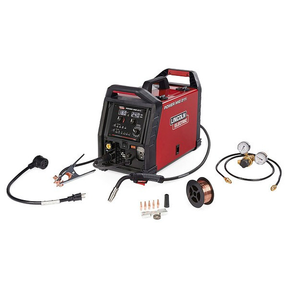 Lincoln Electric MIG Welder, Power MIG 211i, Single-Phase, 120V, 230V K6080-1