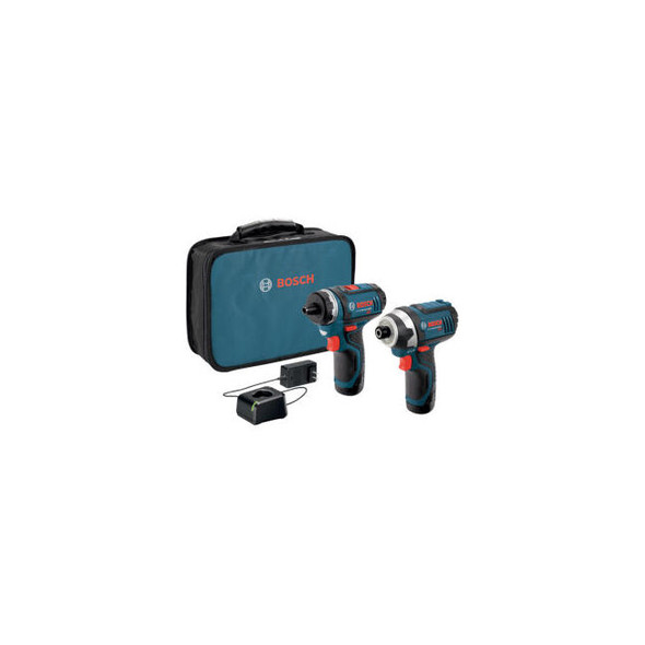 BOSCH CLPK27-120 12V Max 2-Tool Combo Kit (PS21 & PS41) w/ (2) 2.0Ah Batteries