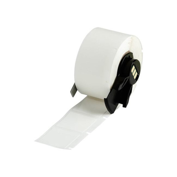 Brady Wraparound Label, White, Nylon, 1 in W M6-19-499