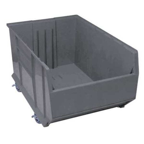 Quantum Storage Systems MobileBin,41.875inL,23.875inW,Plastic QRB256MOBGY