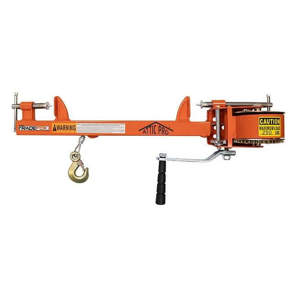Supco Hand Winch,Spur Gear,No Brake,250 lb. ATP1