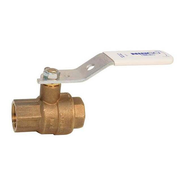 Nibco Manual 2-Way Ball Valve,NPT,Bronze NL9901A