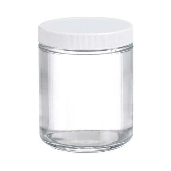 Wheaton Glass Jar,8 oz,PK12 W216910