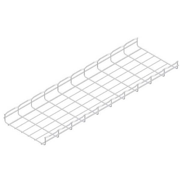 Cablofil Wire Mesh Cable Tray, 47 lb Capacity, Steel, Zinc Plated CF54/300EZ