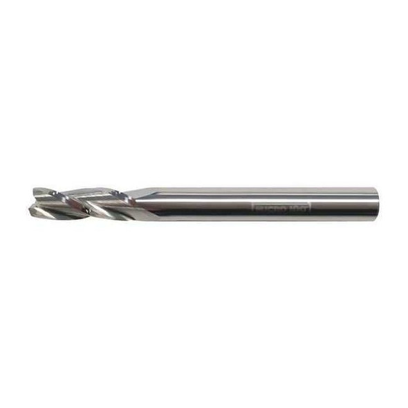 Micro 100 Carb End Mill,3/32 In,3FL,CC,Uncoated GEC-093-3-010