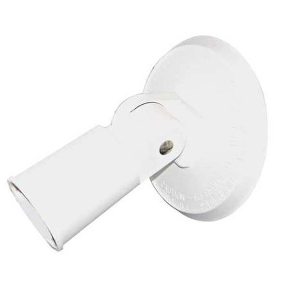 W F Harris Lighting Lampholder, Single, Wht, PAR38, 150W 101-W