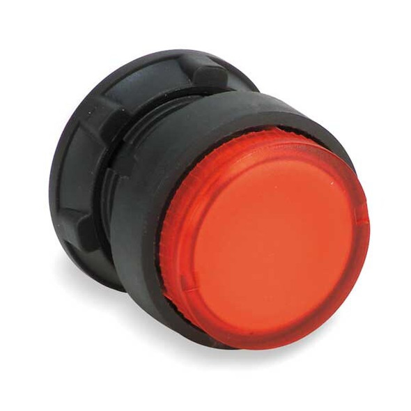 Push Button Operator, Extended, Momentary Action, Push Release, Illuminated, Red