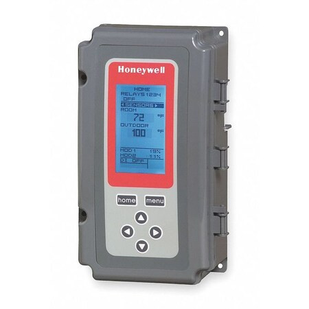 Honeywell Electronic Temp Control,24 to 240VAC T775B2040