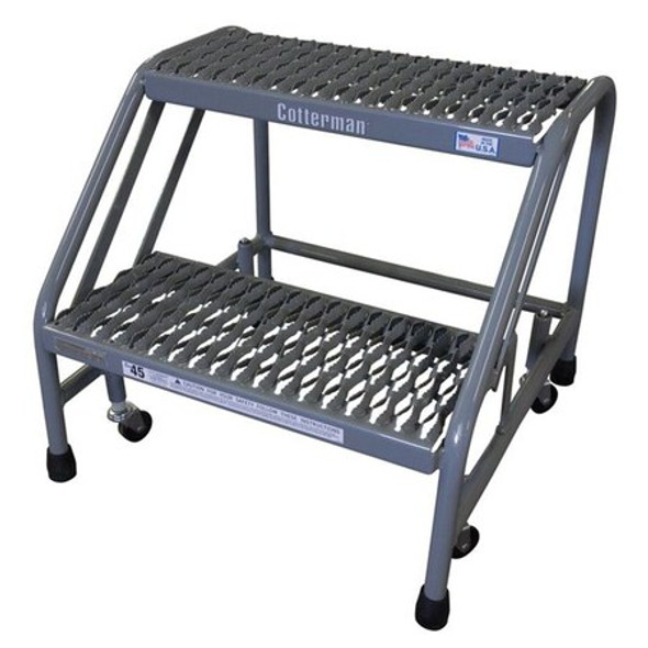 Cotterman Rolling Step,2 Steps,Overall 20" H 1302N2626A3E10B3C1P6
