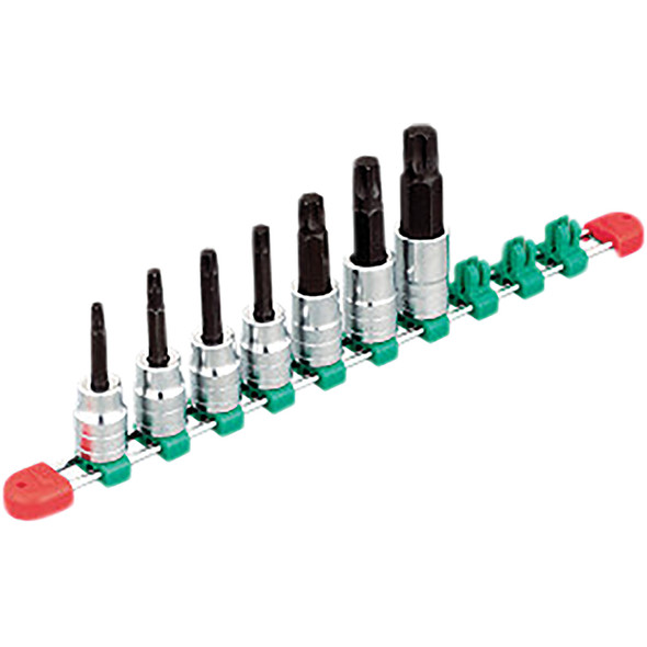 1/2"sq. T-Type Torx Bit SOCKET SET (7pcs.) TBT407T
