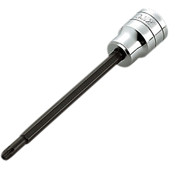 1/2"sq. LONG T-TYPE torx BIT SOCKET FOR TAMPER RESISTANT FASTENERS BT4-T30HL