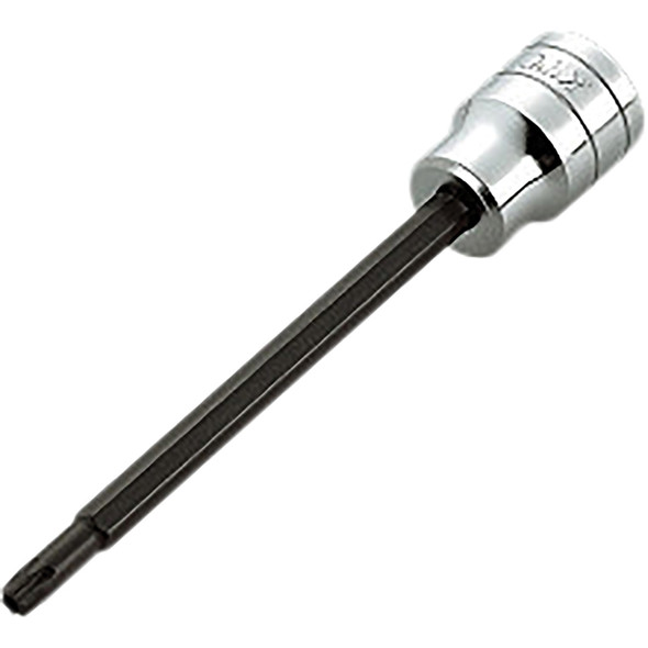 1/2"sq. LONG T-TYPE torx BIT SOCKET FOR TAMPER RESISTANT FASTENERS BT4-T70HL