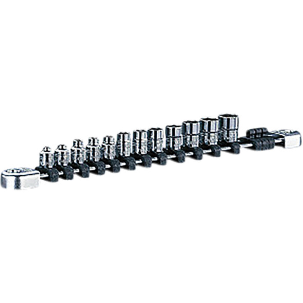 Socket Set 1/4" Drive Metric Standard 6 pt 12 pc NTB212A