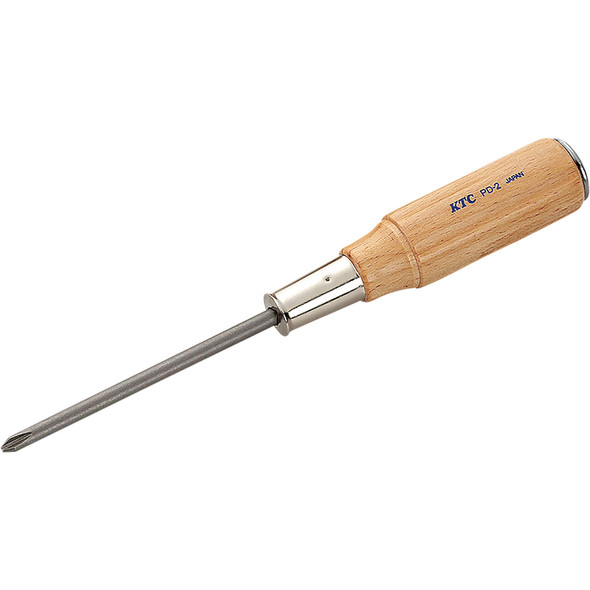 Wooden Grip Screwdriver #3 cross PD-3