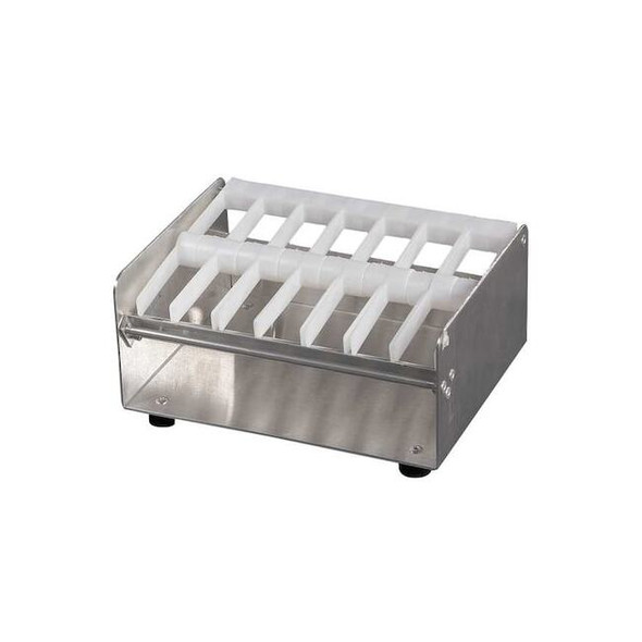 Daymark Label Dispenser, Metal, Silver, 9-1/2 In. L 110806