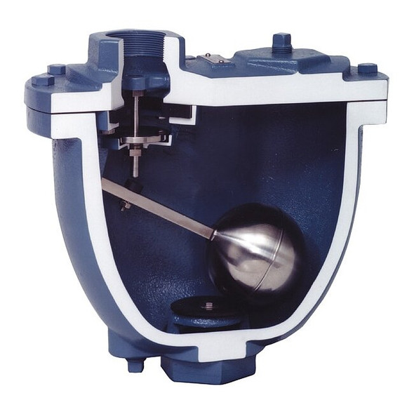 Val-Matic Valve Air Release and Vac,FNPT,3 x3,CI 20C03-6CT-C6B5Y