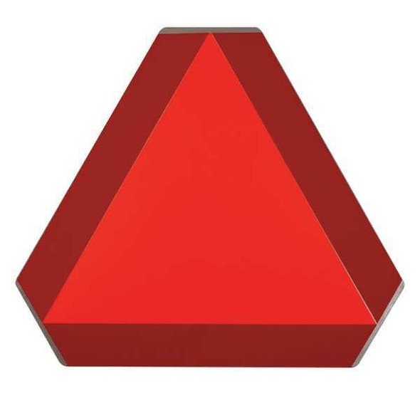 Brady Slow Moving Vehicle Sign,14"H,16"W,Steel 57894 Brady Slow Moving Vehicle Sign,14"H,16"W,Steel 57894