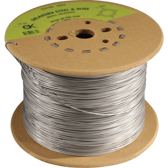 Oklahoma Steel 1320 Ft. 14 Ga. Electric Fence Wire KY230-007-1001