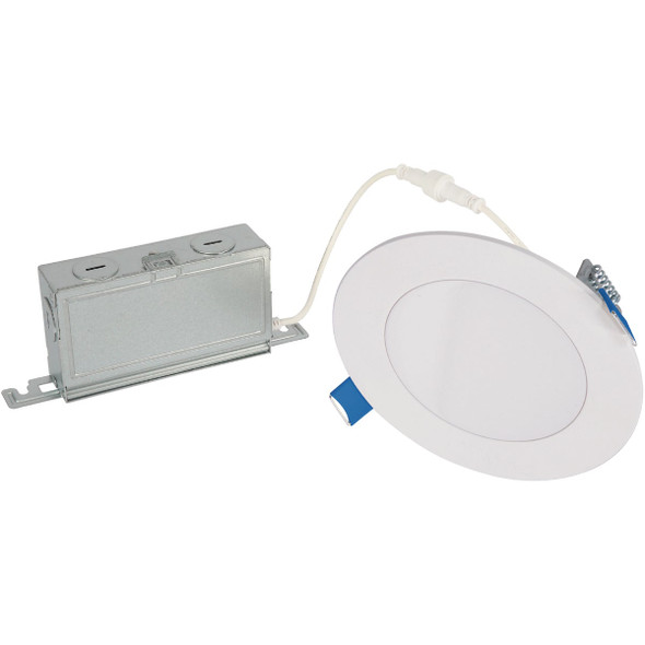 Halo 4 In. 600 Lm. 5CCT Canless Integrated LED Light Fixture HLBSL406FS5