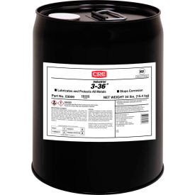 CRC 3-36 Multi-Purpose Lubricant & Corrosion Inhibitor 5 Gallon Pail Petroleum