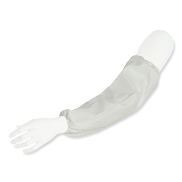 ProShield NexGen Sleeves, 18 in Long, Serged Closure, White
