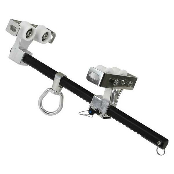 Falltech Beam Trolley Anchor,25" L,7 1/2" D 7712