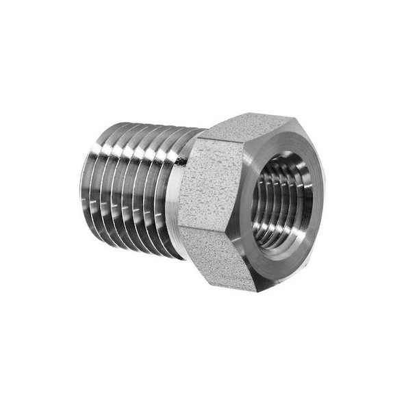 Manufacturer Varies StainlessSteel,Straight,3/8"NPTx1/8"NPT ZUSA-PF-7869