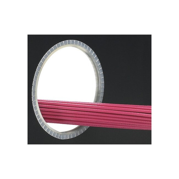 Panduit Grom Edg Slit,.21" x .22",Nat,1rl GEE144F-C