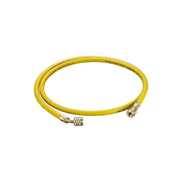Yellow Jacket Hose,5 ft Overall L.,Yellow,Nylon 30260