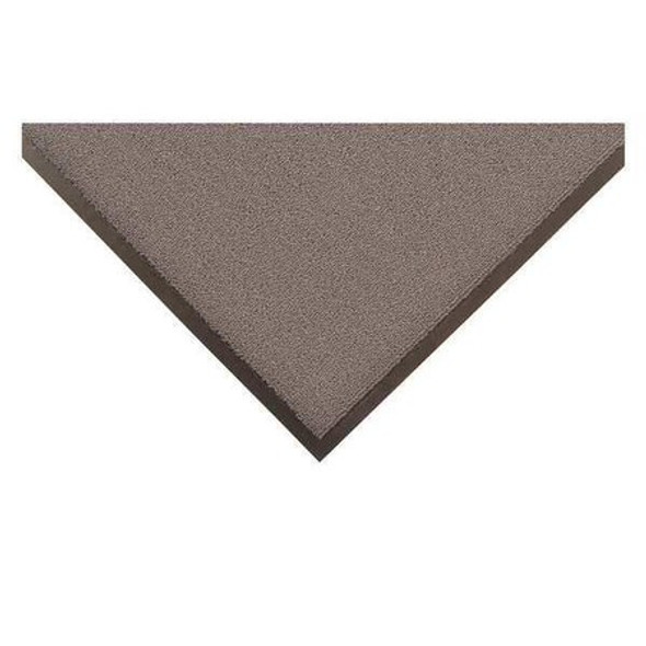 Entrance Mat, Polypropylene, 3/8 in Thick, Gray, 4 ft W x 20 ft L