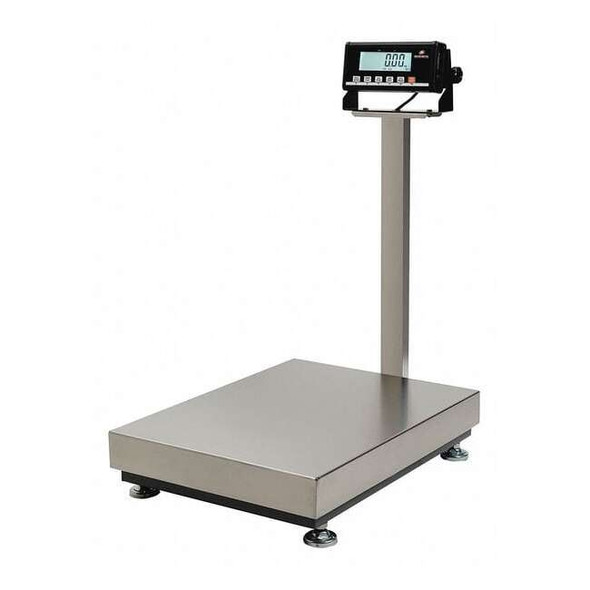 Measuretek Digital Platform Bench Scale 300 lb./150kg Capacity 12R966
