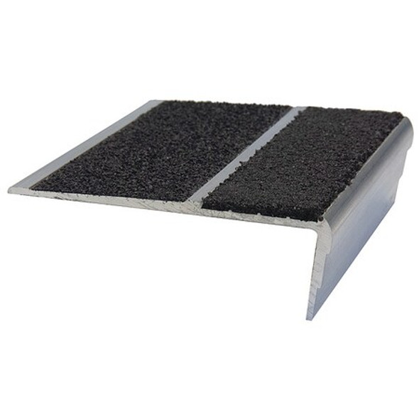 Stairmaster Stair Nosing,Black,60" W,3" D 333FT-SN5 Stairmaster Stair Nosing,Black,60" W,3" D 333FT-SN5