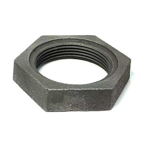 Manufacturer Varies Lock Nut, 2-1/2"-8, Iron, Class 150 783Y37