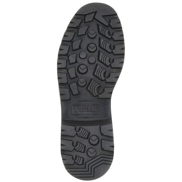 Wolverine Men's 6-Inch Work Boot, 14 M, Steel Toe, 6 in H, Black, W10694 W10694