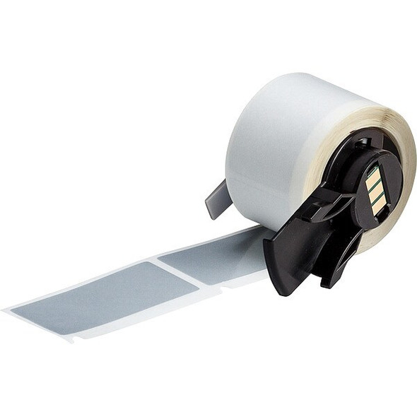 Brady Pre-Cut Label Stock Roll, Silver, Matte M6-20-7576