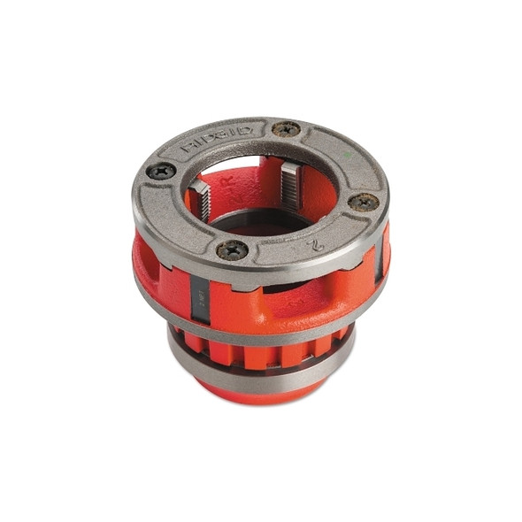Manual Threading/Pipe and Bolt Die Head Complete w/Dies, 2 in-11-1/2 NPT, 12-R, Alloy RH